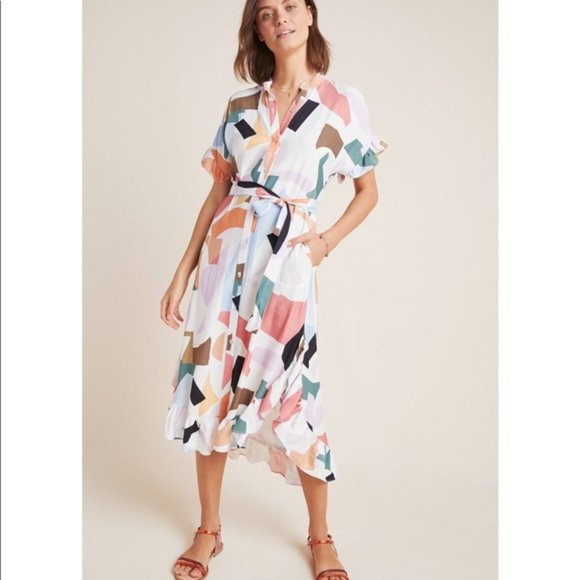 Anthropologie Dresses & Skirts - Anthropologie Corey Lynn Calter Shirt Dress NWOT